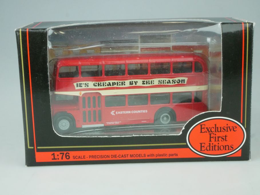 EFE 1/76 Bus Bristol Lodekka EASTERN COUNTIES 13905 in Box - 113604