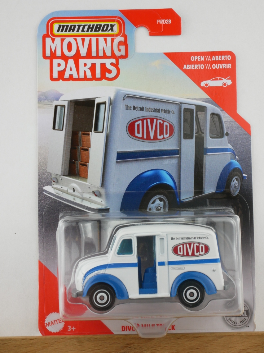 Matchbox Moving Parts DIVCO Milk Truck - 13894