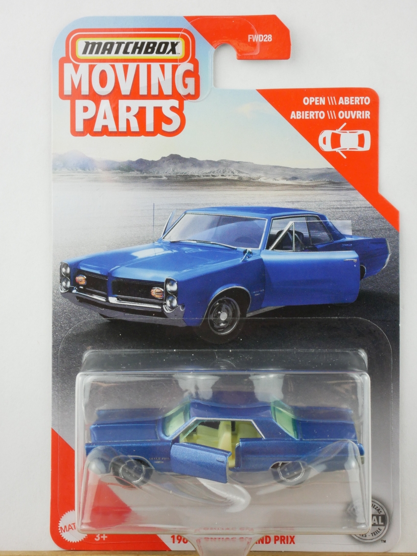 Matchbox Moving Parts 1964 Pontiac Grand Prix - 13956