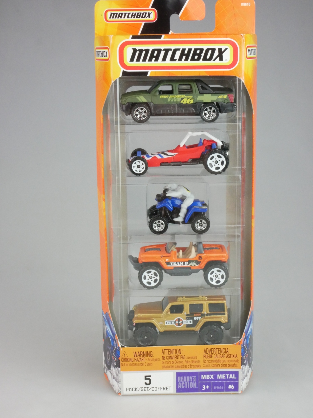 5-Pack 2007 Ready for action - 19730