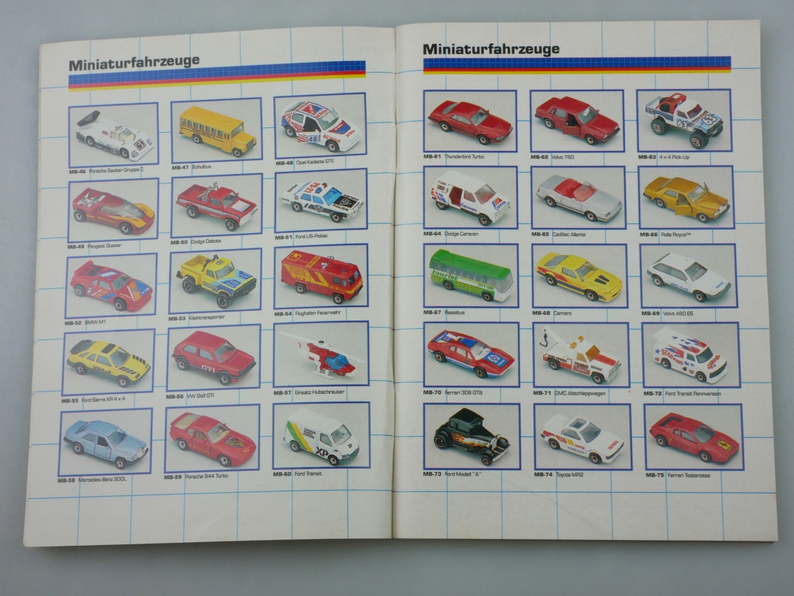 Matchbox Katalog 1989  deutsche Ausgabe - 20155