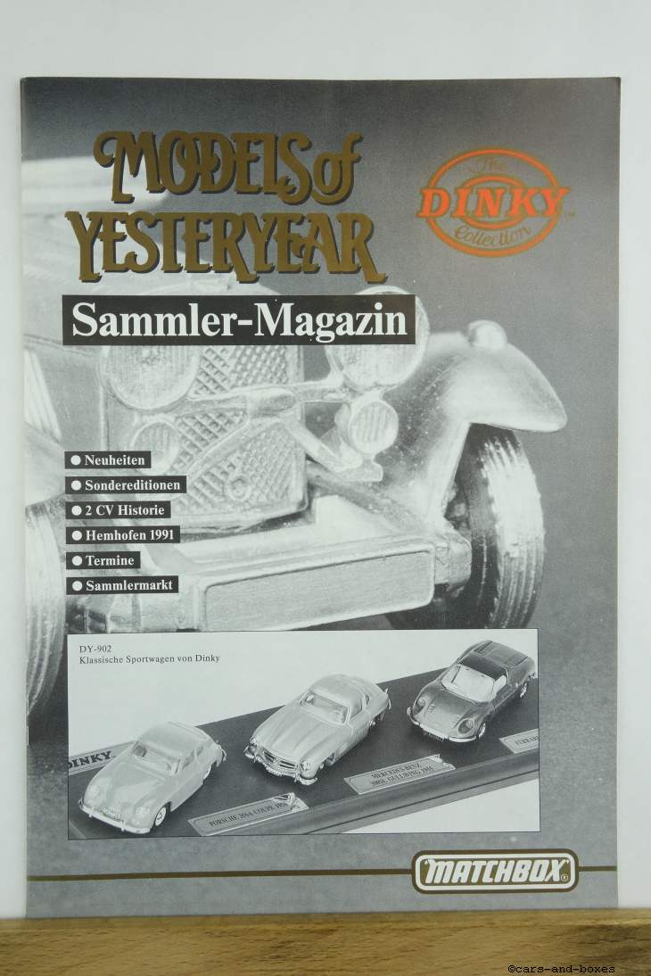 Models of Yesteryear Sammlermagazin 1992 - 20496