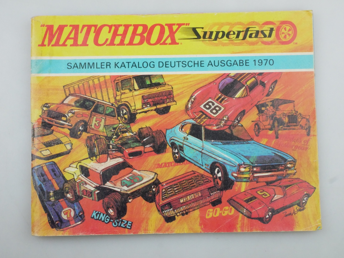 Matchbox Superfast Sammler Katalog Deutsche Ausgabe 1970 - 20820