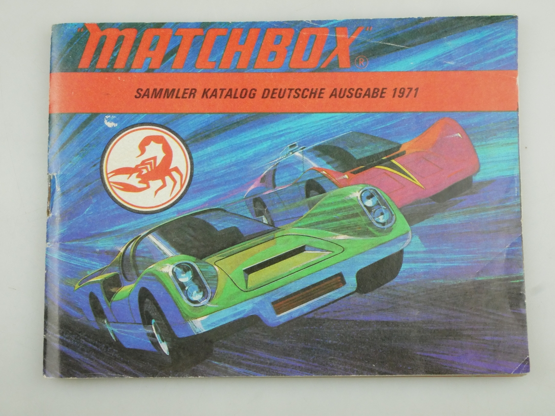 Matchbox Sammler Katalog Deutsche Ausgabe 1971 - 20822