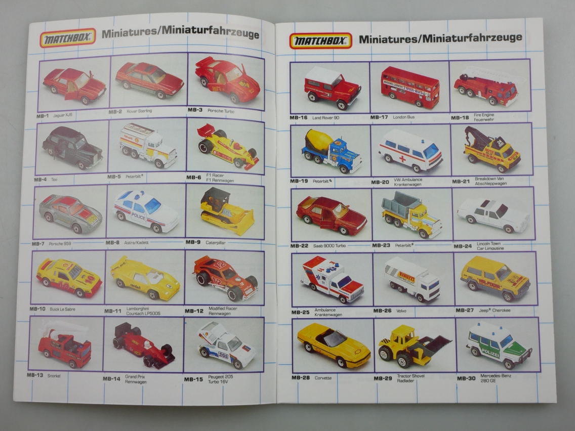 Matchbox Katalog 1990 (deutsch/englisch) - 20859