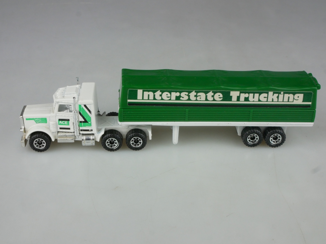 CY-005A Peterbilt Covered Truck Interstate Trucking - 27527