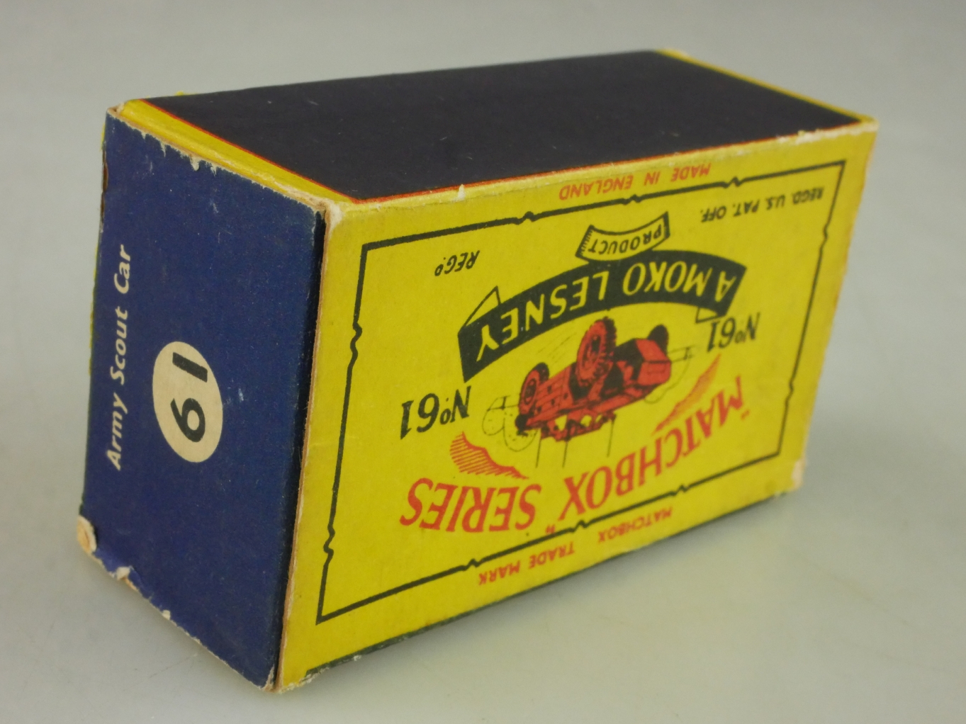 61a Ferret Scout Car - 31904 Matchbox Regular Wheels - Picture 8 of 9