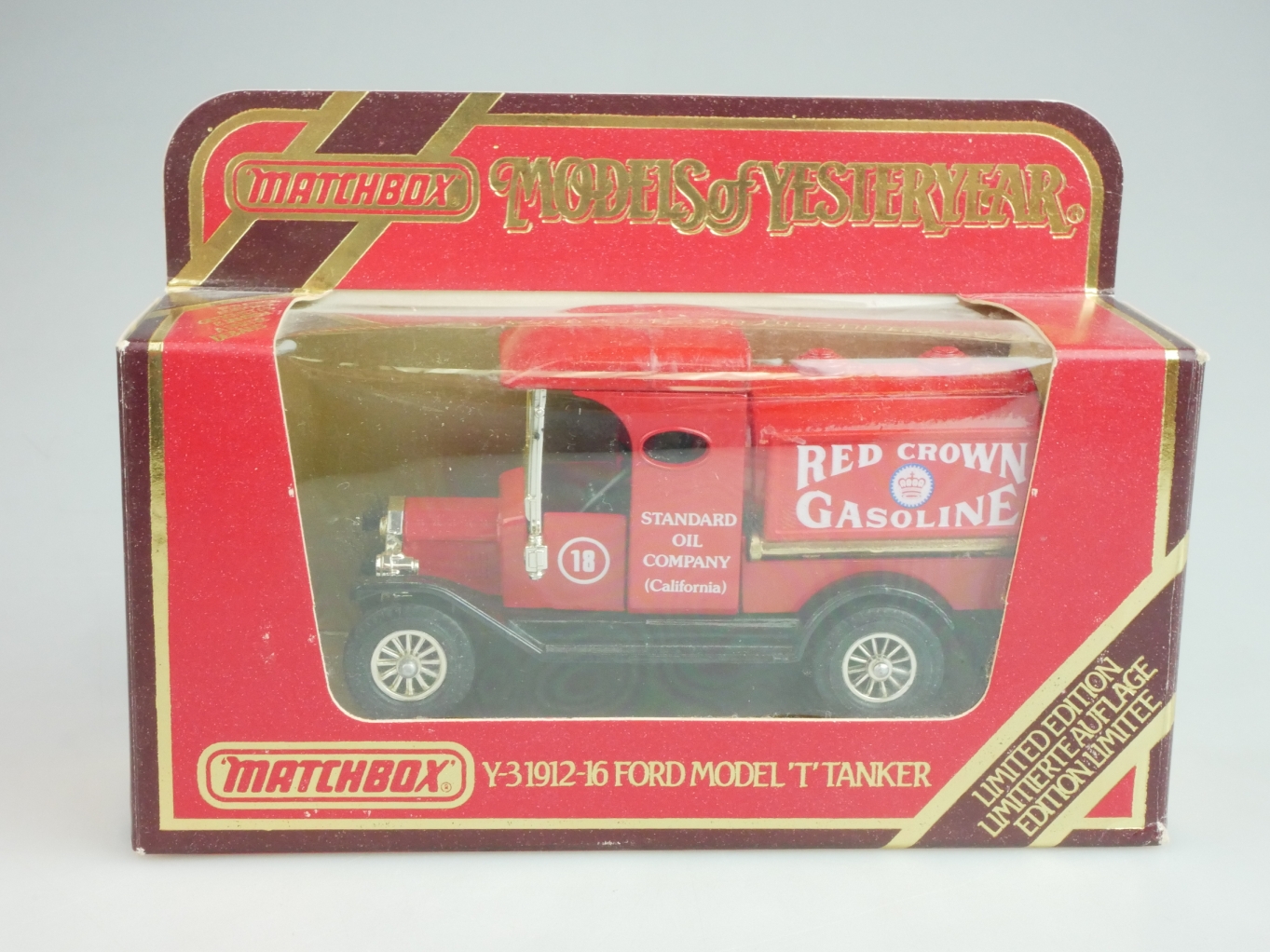 Y-03-4 1912 Ford T Tanker RED CROWN - 40510
