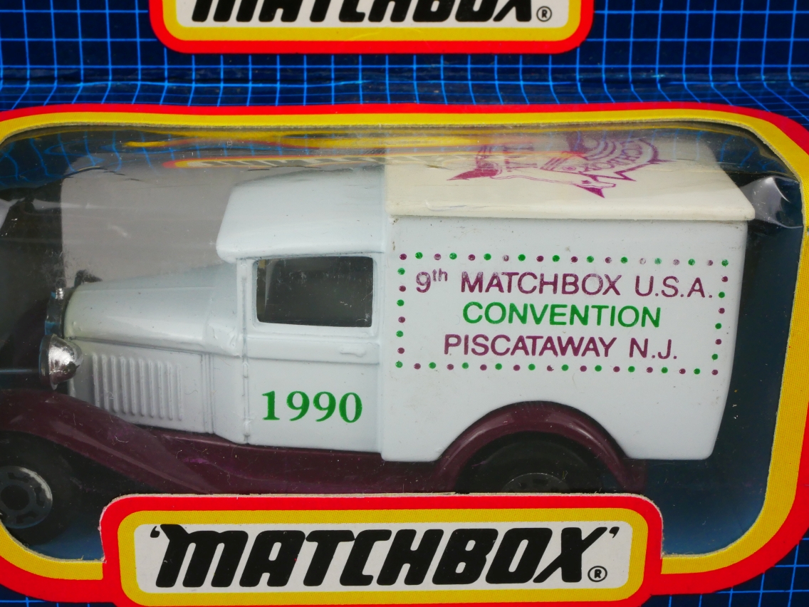 Ford Model 'A' Van (38-E/76-C) 9th Matchbox U.S.A. Convention Piscataway '90 - 64227