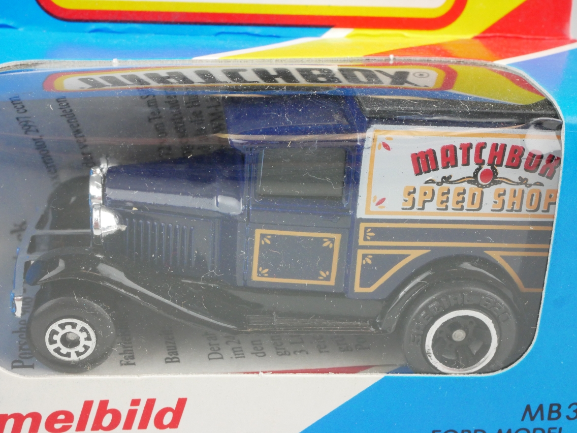 Ford Model 'A' Van "Speed Shop" (38-E/76-C) - 64984