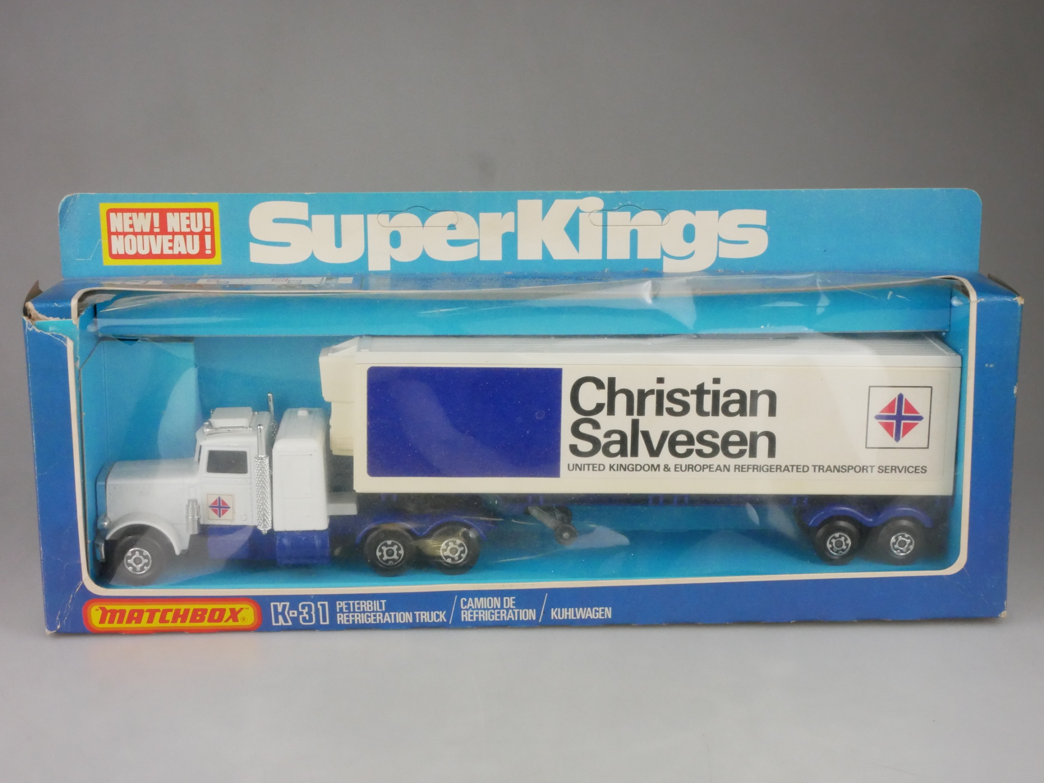 K-031B Peterbilt Refrigerator Truck CHRISTIAN SALVESEN - 72796